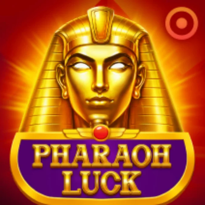 Tampilan antarmuka slot Pharaoh Luck di layar ponsel pintar